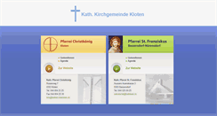Desktop Screenshot of kath-kbn.ch